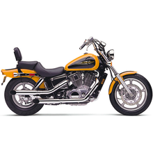 Blvd Slashcut Slip On Chrome Hon Vt1100 Spirit 97 07