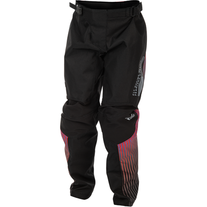 Youth F 16 Pants Black/Red/Purple Sz 22
