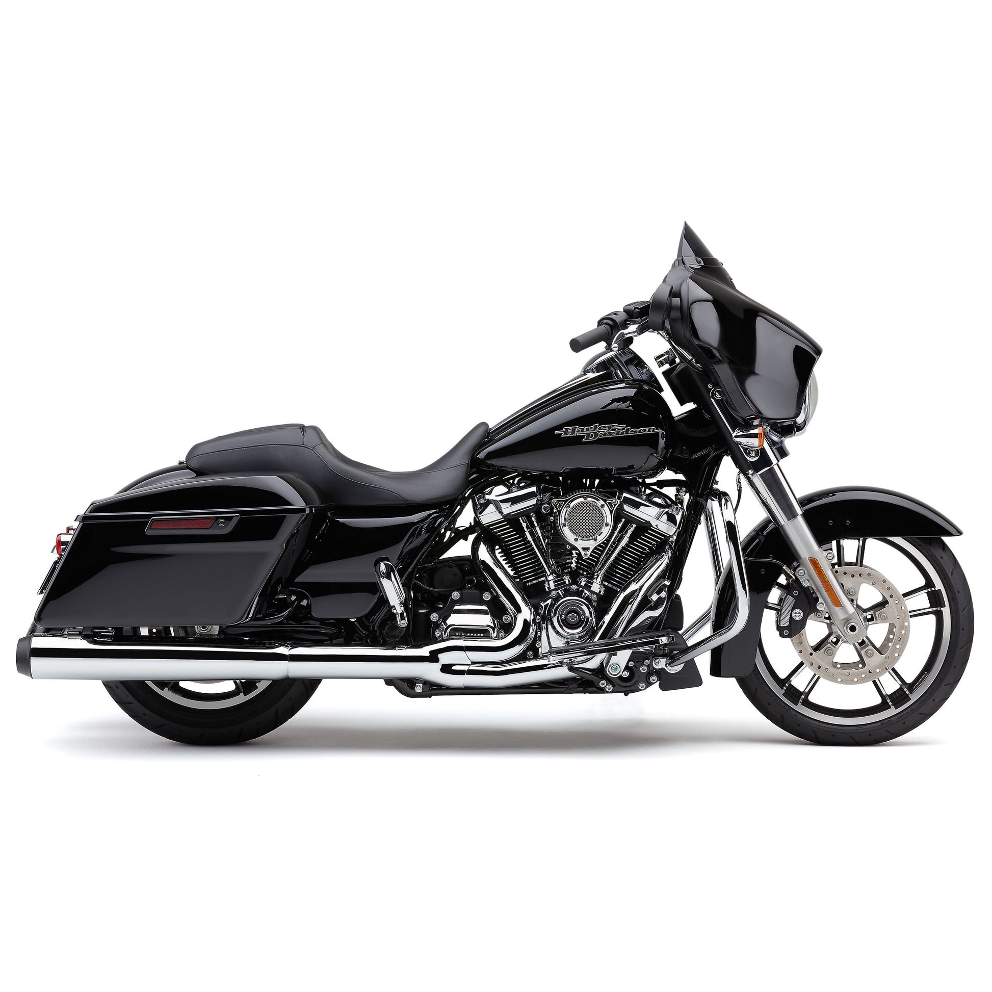 Powrflo 2 1 W/Billet Tip Chrome Flh/Flt 17 22