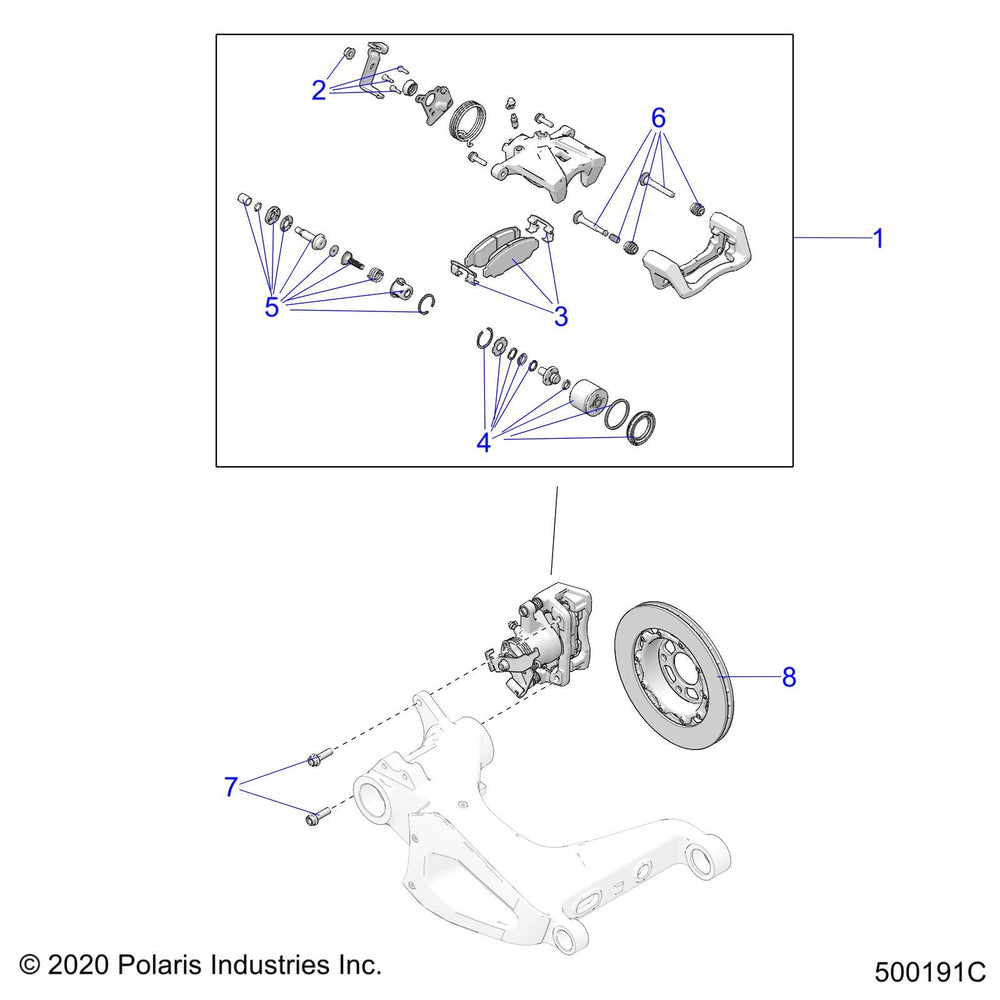 
                      
                        Polaris Slingshot Brake Rotor, Genuine OEM Part 1912321, Qty 1
                      
                    