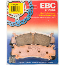 Brake Pads Fa701r Sintered R Series