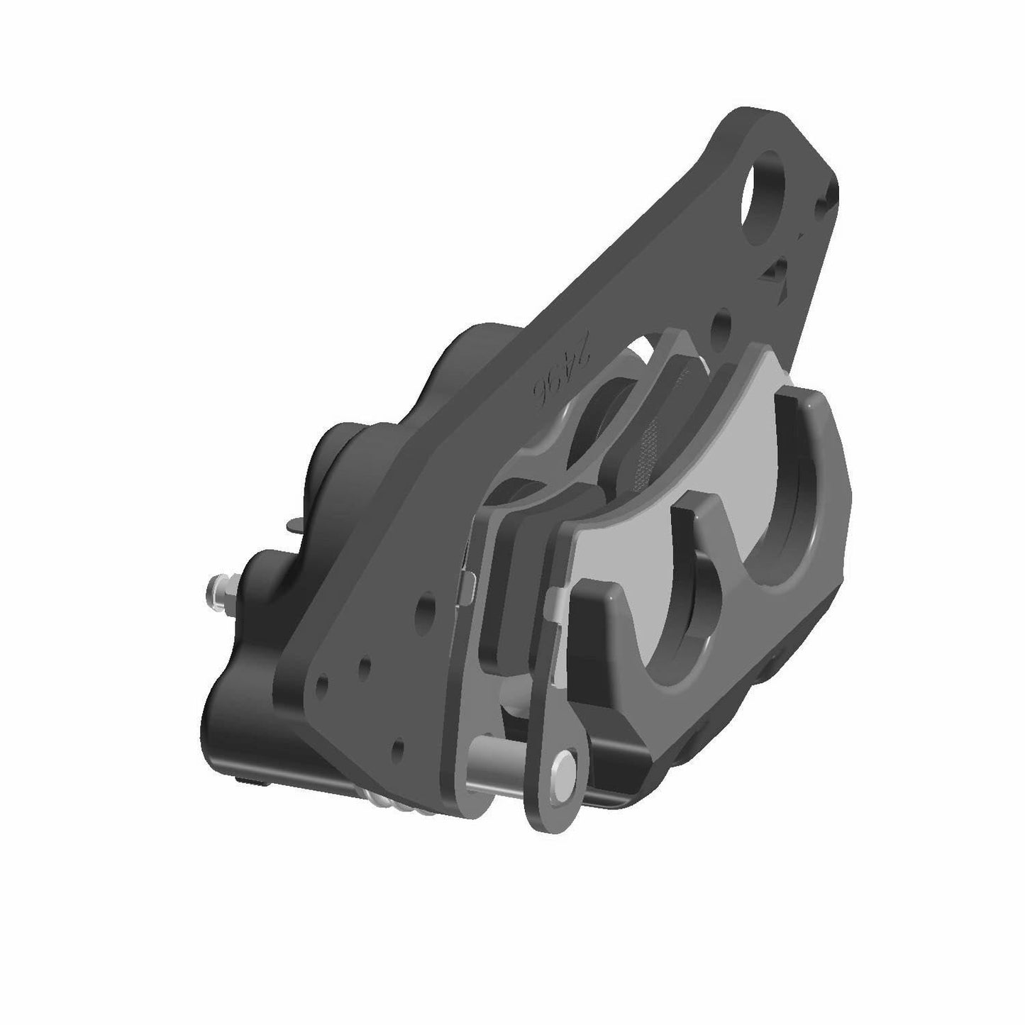 Polaris RZR Disc Brake Caliper Assembly, Left, 1.375 in, Genuine OEM Part 1912497, Qty 1