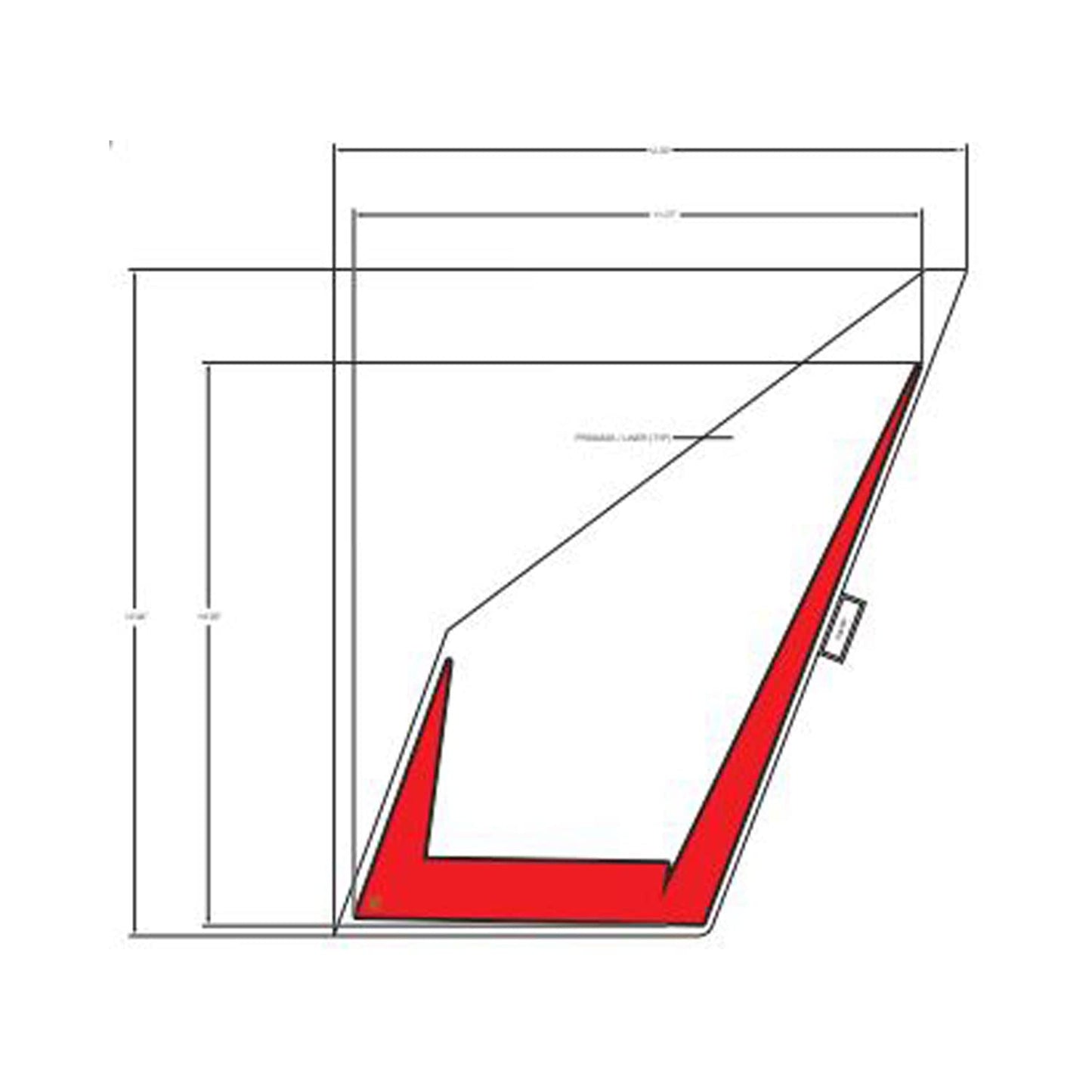 Polaris ATV Decal-RR.FNDR,TOP,LH, Genuine OEM Part 7188987, Qty 1