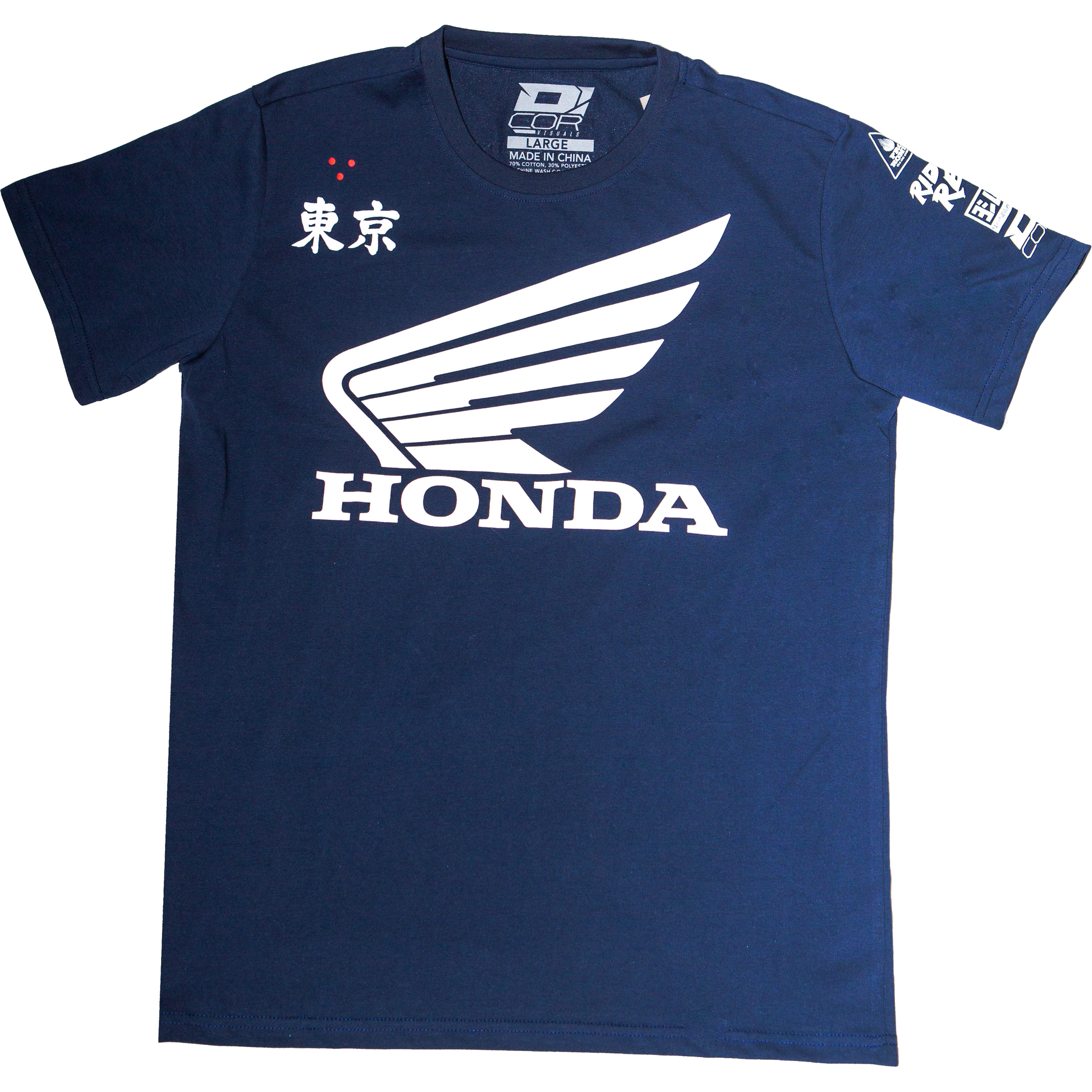 Honda Factory T Shirt Navy Xl