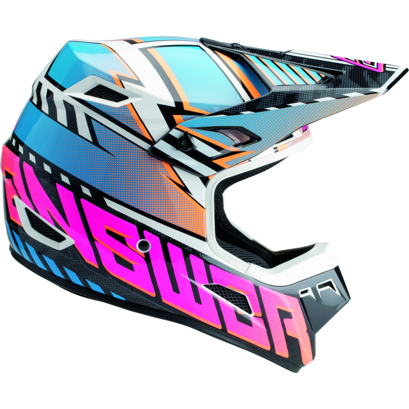 
                      
                        Answer AR3 Rapid Helmet Blue/Orange/Rhodamine Youth - Small
                      
                    