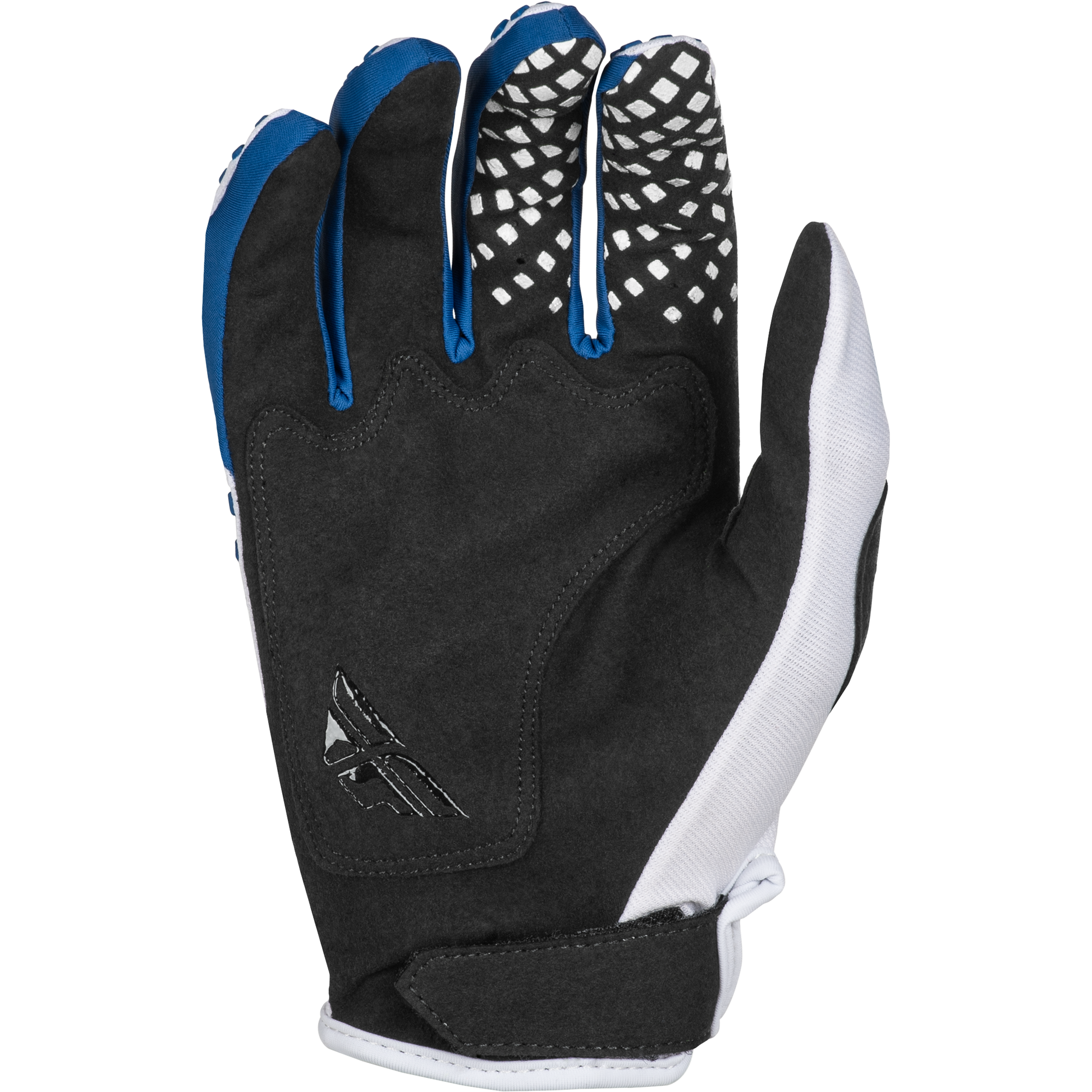 Kinetic Center Gloves White/Navy Xs