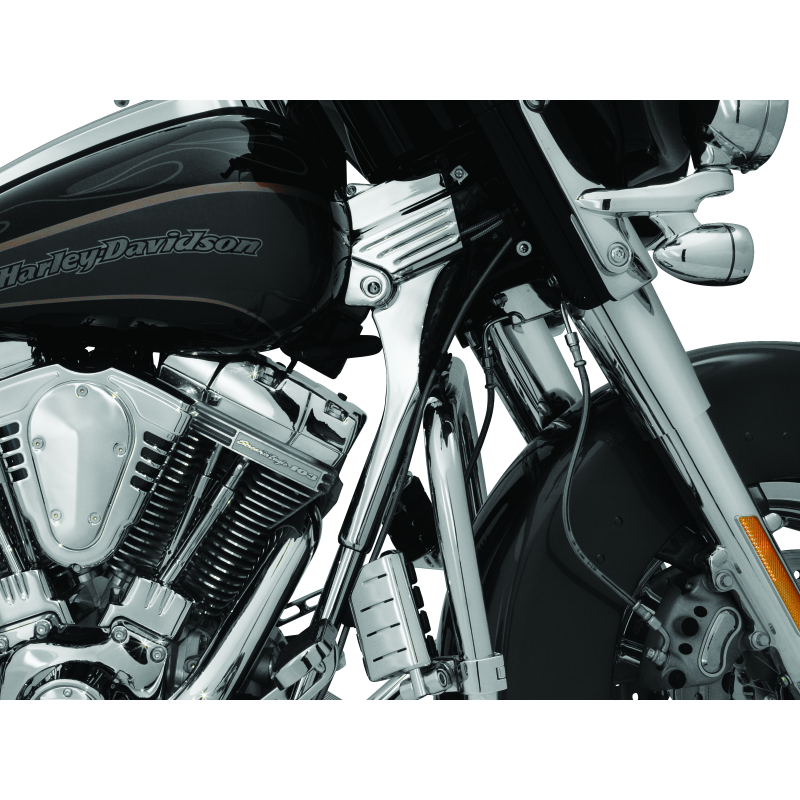 Kuryakyn Deluxe Neck Cover Kit 95-05 Touring Models Chrome