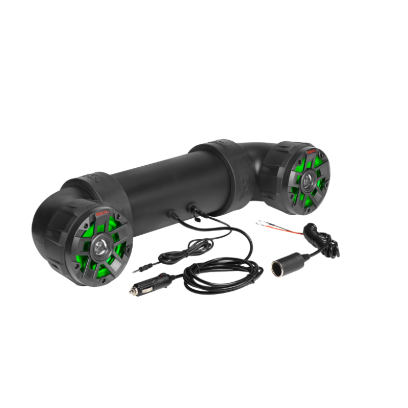 Boss Audio Systems ATV UTV Amplified Bluetooth Sound System 4in Speakers - RGB Illumination