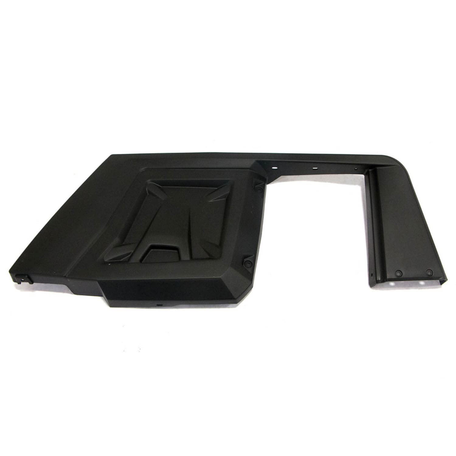 Polaris Ranger Fender, Rear, Left Side, Gloss Black, Genuine OEM Part 5437566-070, Qty 1