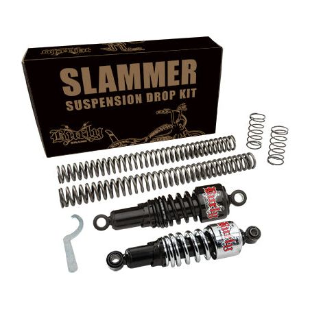 Burly Slammer Kit Chrome Flt 80 13
