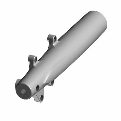 Indian Motorcycle Tube, Outer, Left, Flat Black, Genuine OEM Part 5632891-463, Qty 1