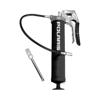 Polaris Heavy Duty Pistol Grip Grease Gun, 14 Oz Cartridge, Ultimate Lubrication Solution for Smooth Vehicle Performance, 18" Hose, 5,000 PSI, Ideal for All Vehicles, ATVs and UTVs - 2830569