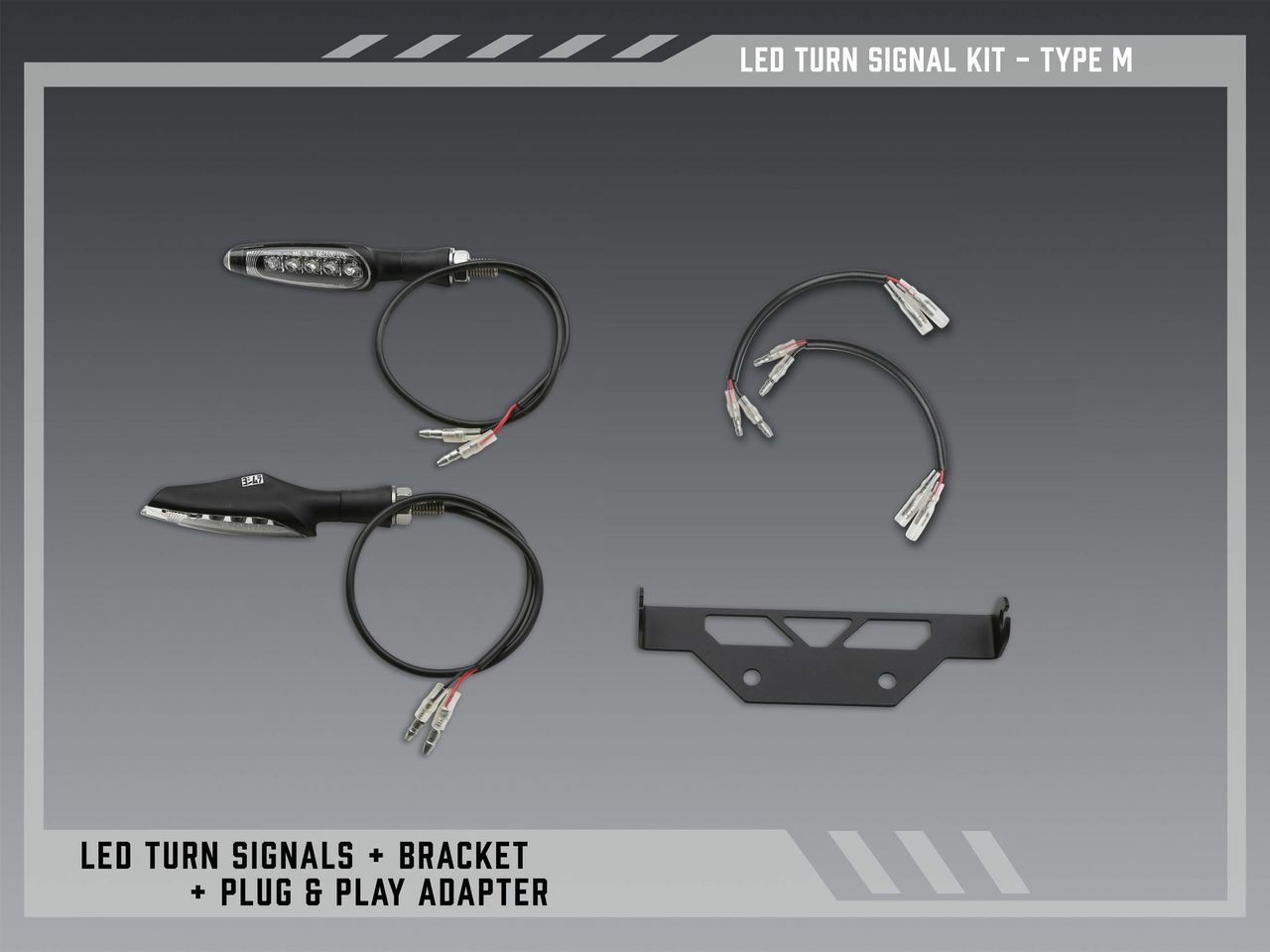 Fe V2 Stnd Led Turn Sig Kit M