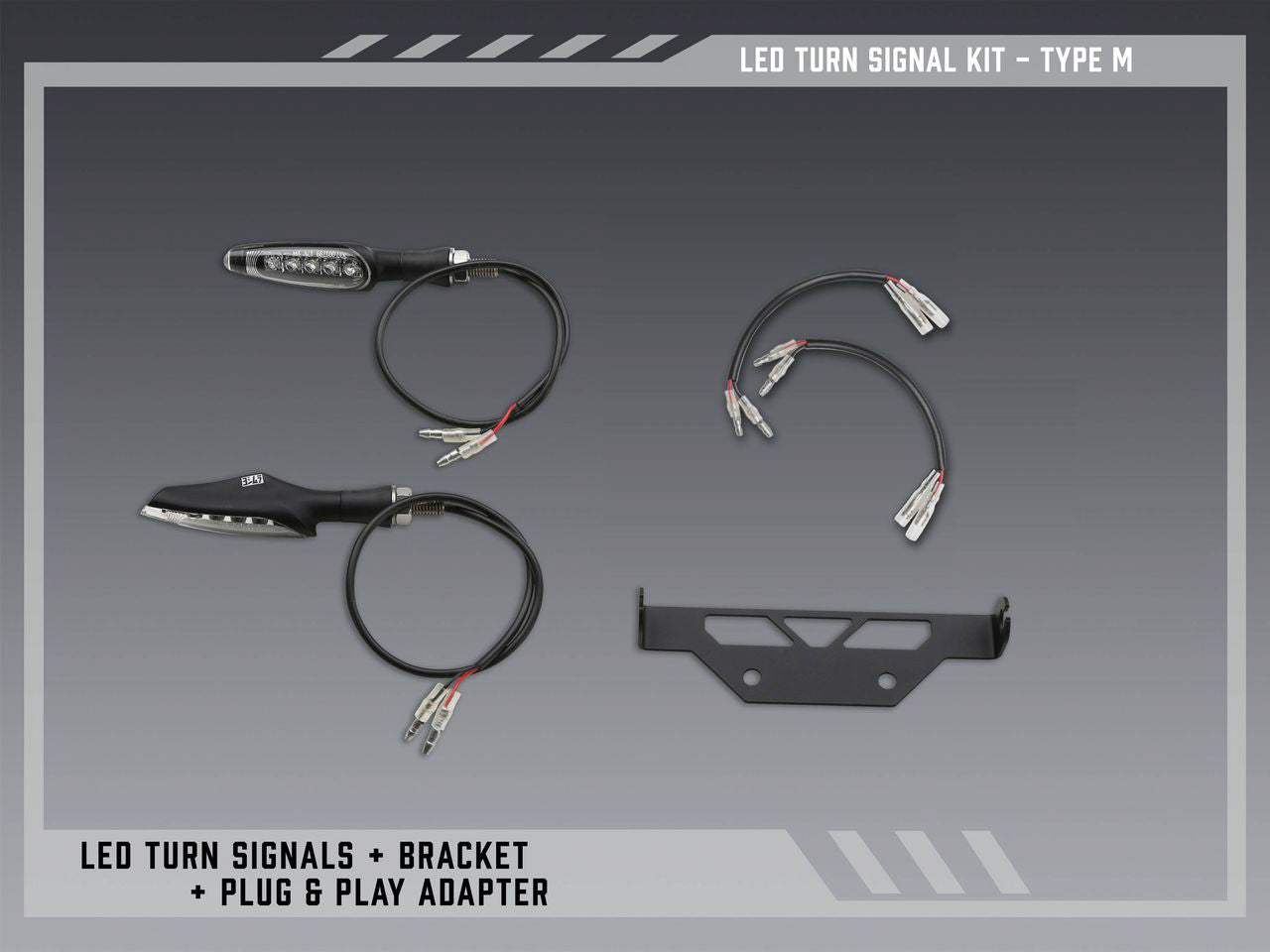 Fe V2 Stnd Led Turn Sig Kit M