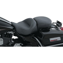 Mustang 08-21 Harley Electra Glide Std, Rd Glide, Rd King, Street Glide Touring 1PC Seat - Black