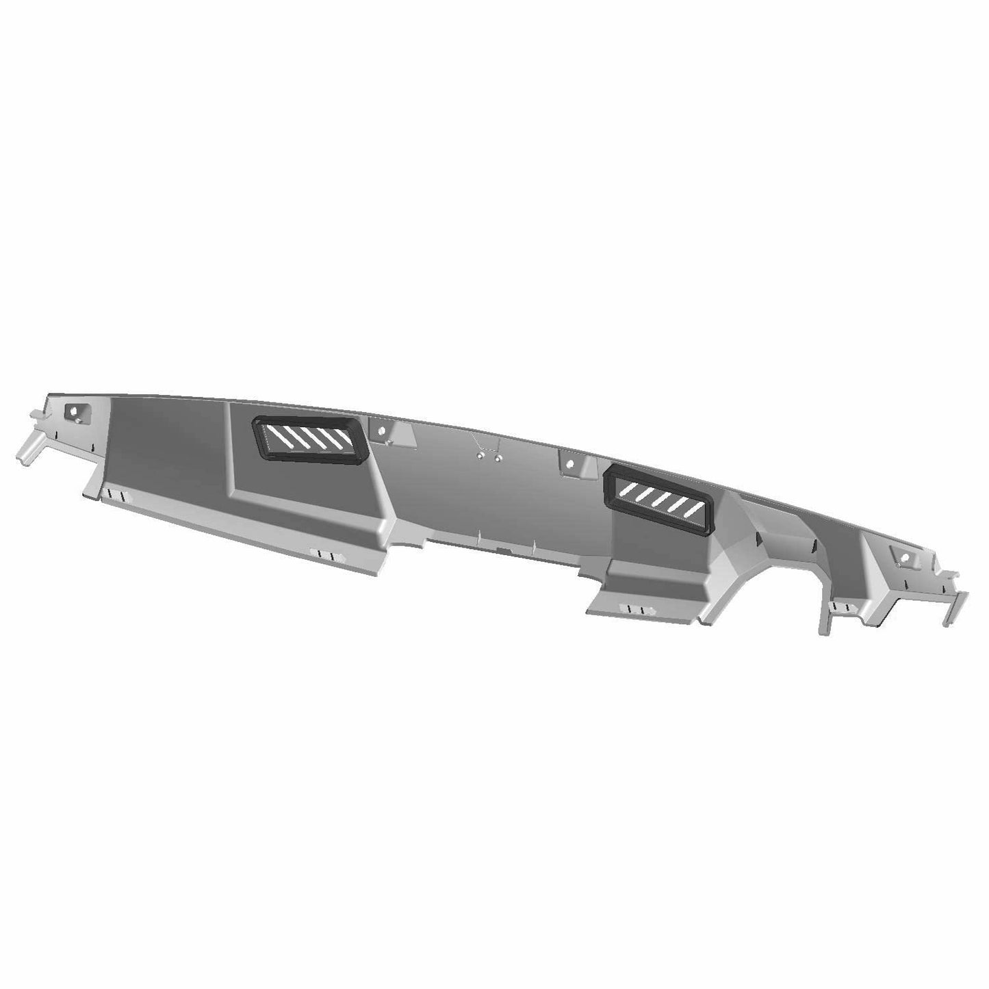 Polaris Dash, Panel Upper Black, Genuine OEM Part 5451068-070, Qty 1