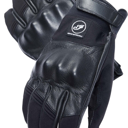 Indian Motorcycle Men's Softshell Glove, Black - 2XL - 286285012