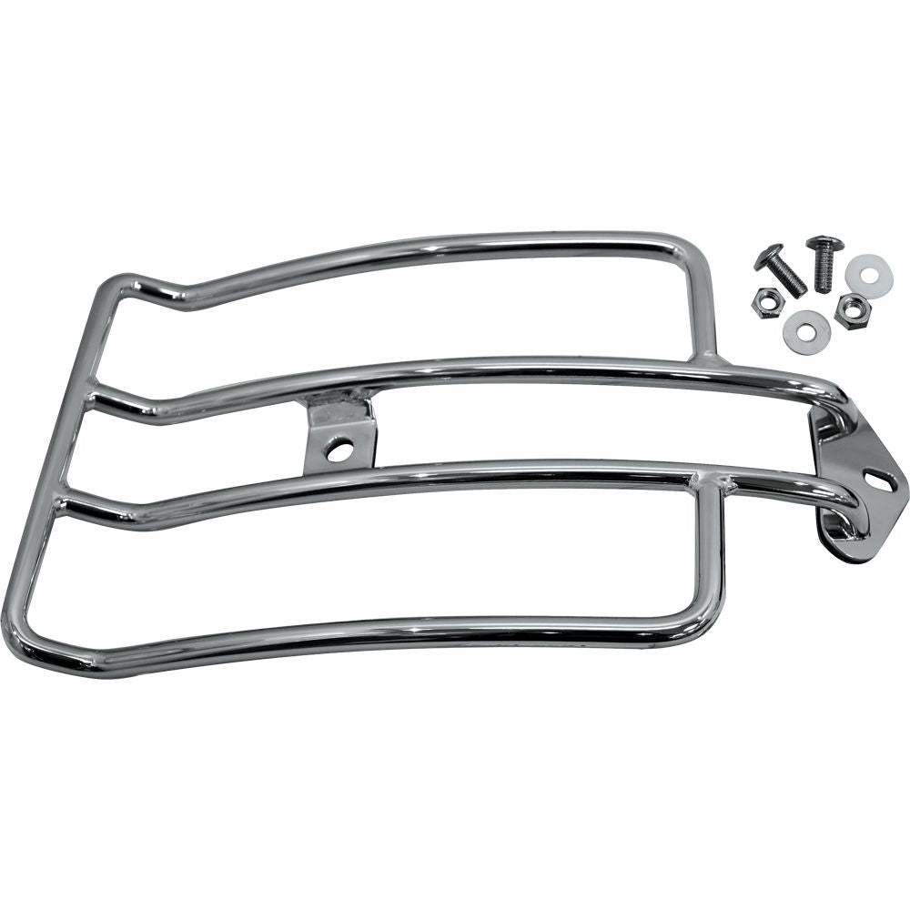 Solo Luggage Rack Chrome 06 17 Softail W/ 200mm Tire