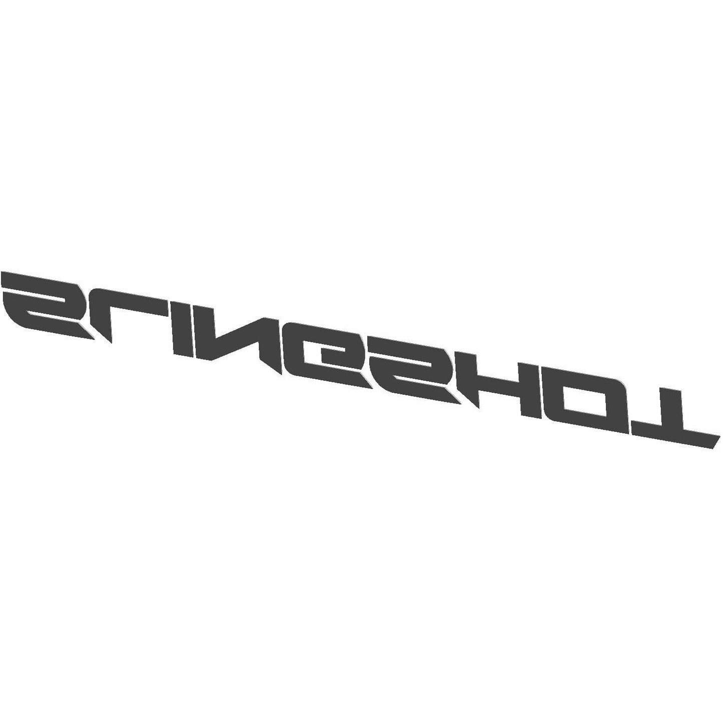 Polaris Slingshot Lettering Badge, Slingshot, Genuine OEM Part 7179351, Qty 1