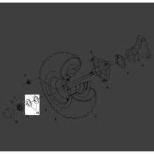 Polaris Ranger Cone Washer, Genuine OEM Part 7555796, Qty 1