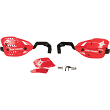 1 1/8" Closed Handguard Red