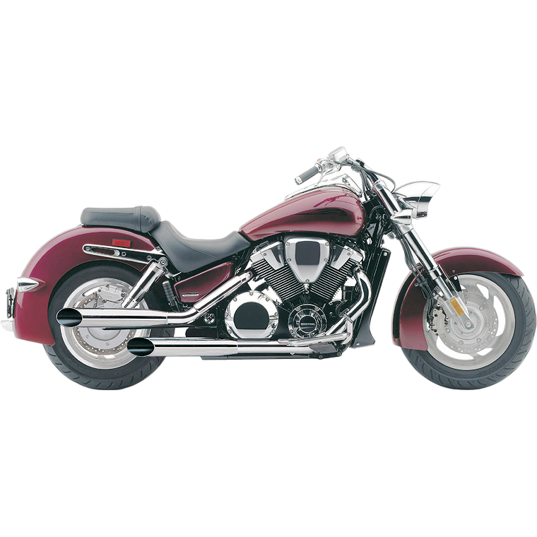 Blvd Slashcut Slip On Chrome Hon Vtx1800r/S/N/F/T 02 08