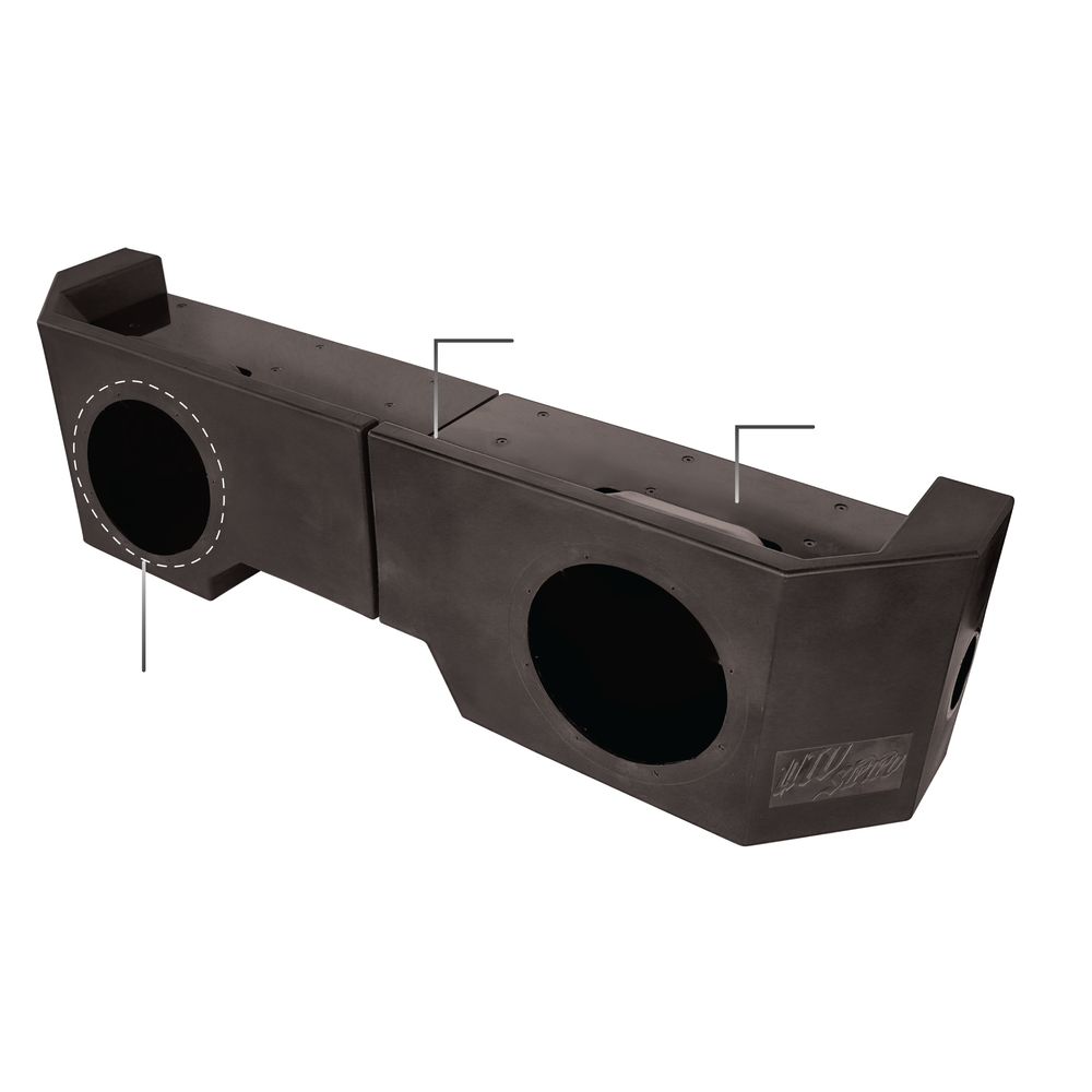 
                      
                        Can-Am® Defender Vented 10" Driver Subwoofer Enclosure Unloaded | UTVS-DEF-VENC-DRIVER
                      
                    