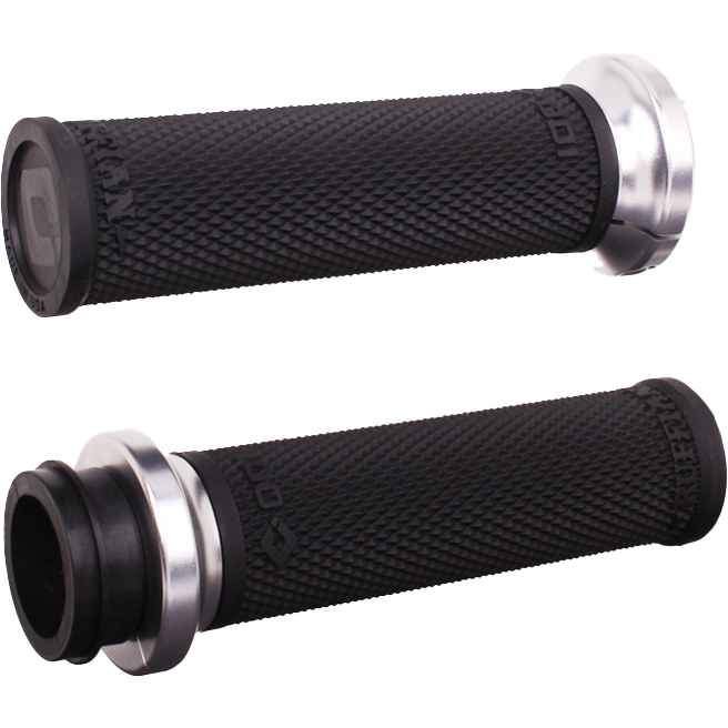 Rufian Grips Tbw 1" Black/Silver
