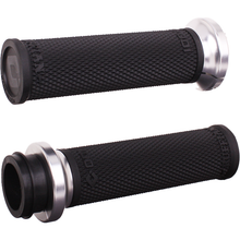 Rufian Grips Tbw 1" Black/Silver