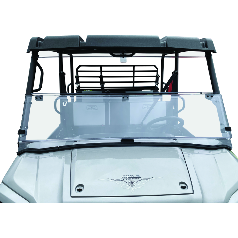 QuadBoss 16-22 Kawasaki KAF820 Mule Pro-DX Windbreak Folding Windshield