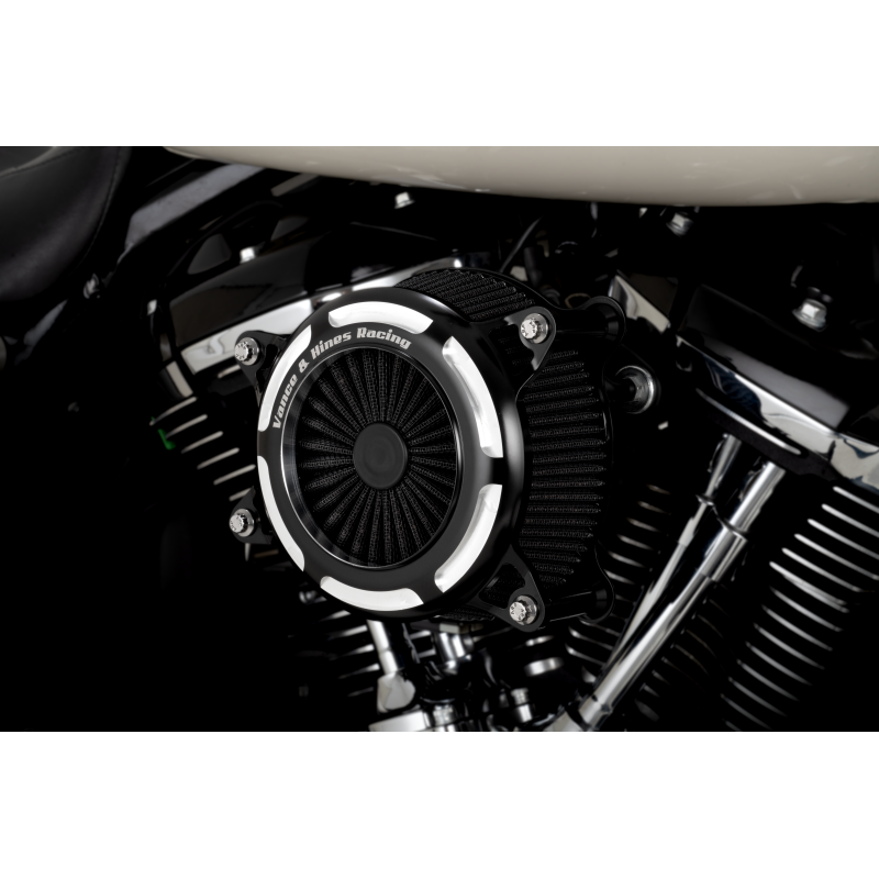 Vance & Hines Harley-Davidson Touring/Tri-Glide/Softail VO2 Onyx Air Intake Kit - Contrast