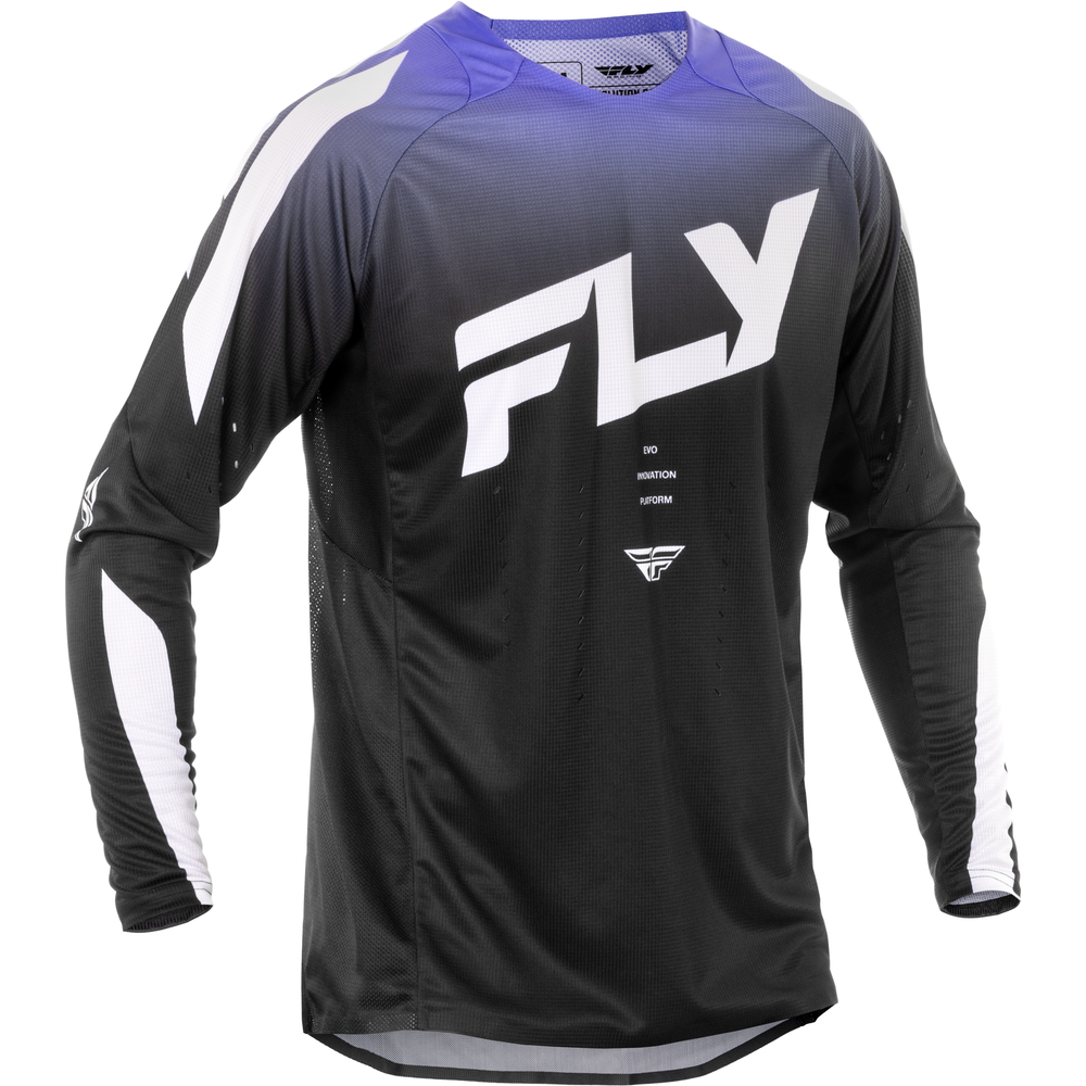 Evolution  Dst Jersey Black/White/Purple Sm