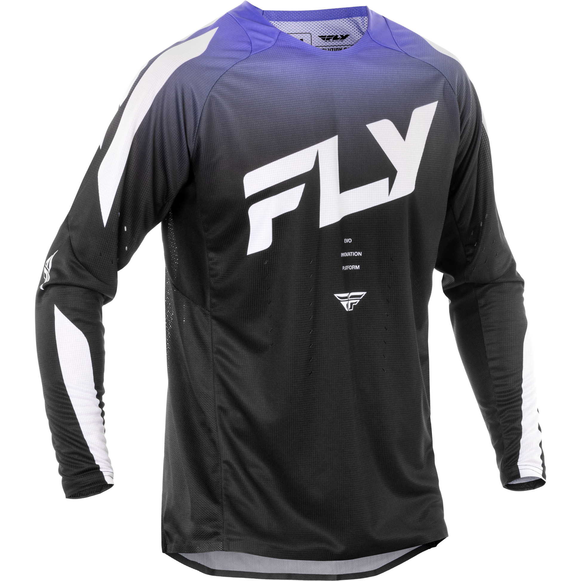 Evolution  Dst Jersey Black/White/Purple Lg