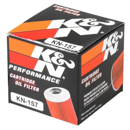 K&N Oil Filter 1.625in OD x 2.063in H for 99-07 KTM 250/400/450/520/525/540/625/660/690 (2nd Filter)