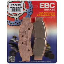 Brake Pads Fa738r Sintered R Series