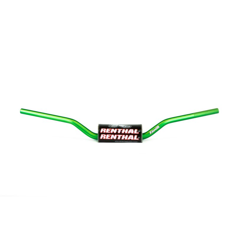 Renthal 04-20 Honda/Kawasaki RC Fatbar - Green