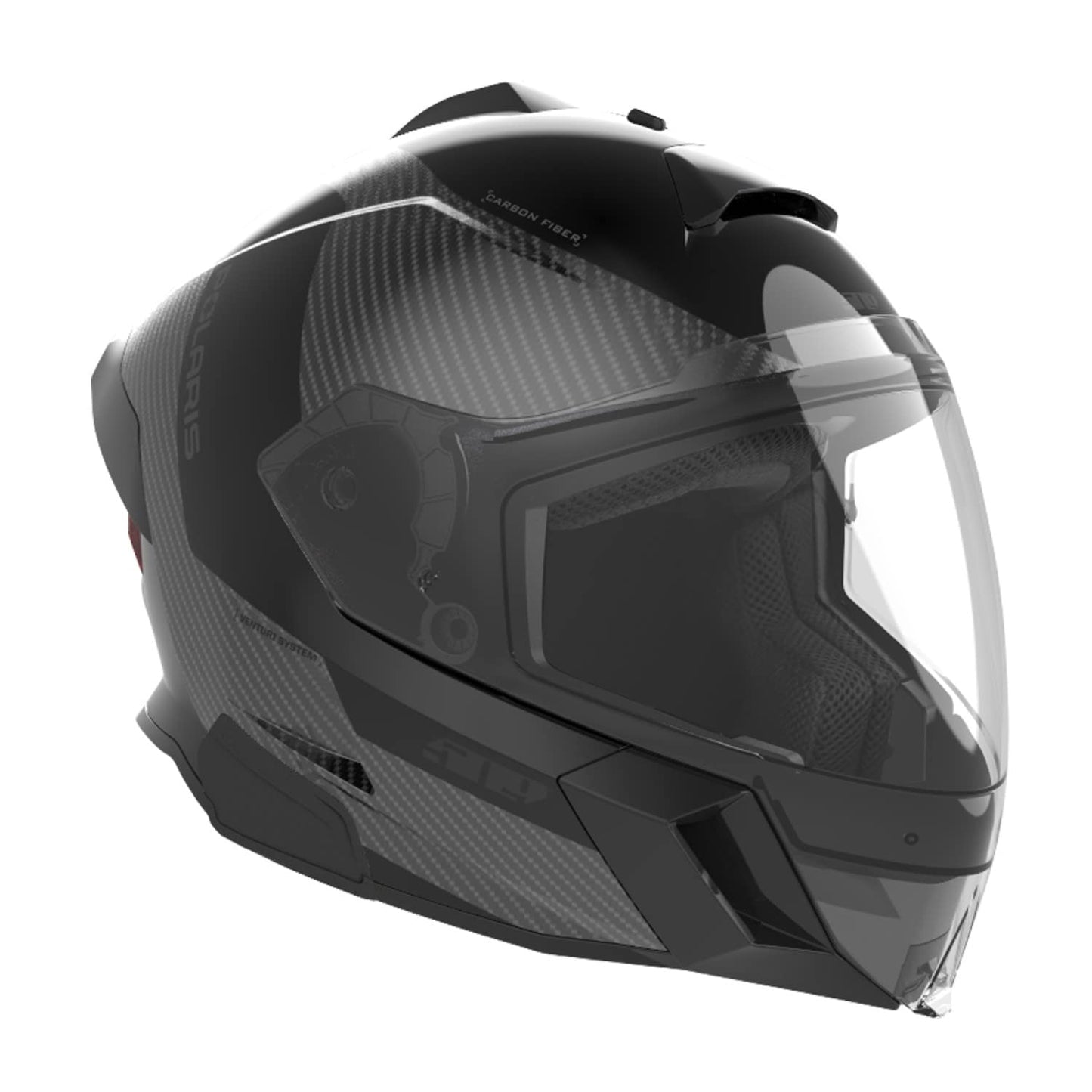 Polaris ATV Delta V Carbon Ignite Helmet - L