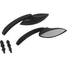 Mirrors Black Eliptical Black