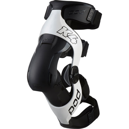 K4 V2.0 Knee Brace (Rt) White/Black Md/Lg