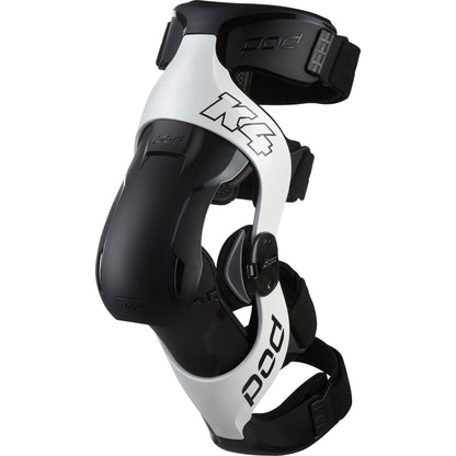 K4 V2.0 Knee Brace (Rt) White/Black Xs/Sm