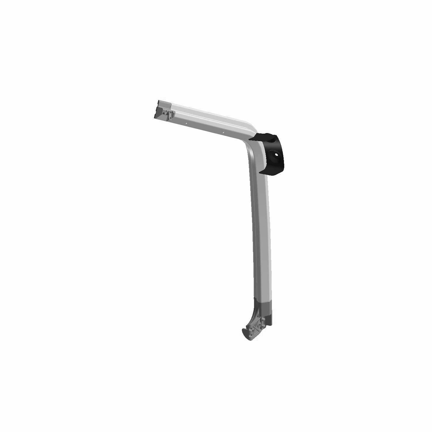 Polaris Ranger Cab Frame Weld, Front, Right, 17, Matte Black, Genuine OEM Part 1022354-458, Qty 1