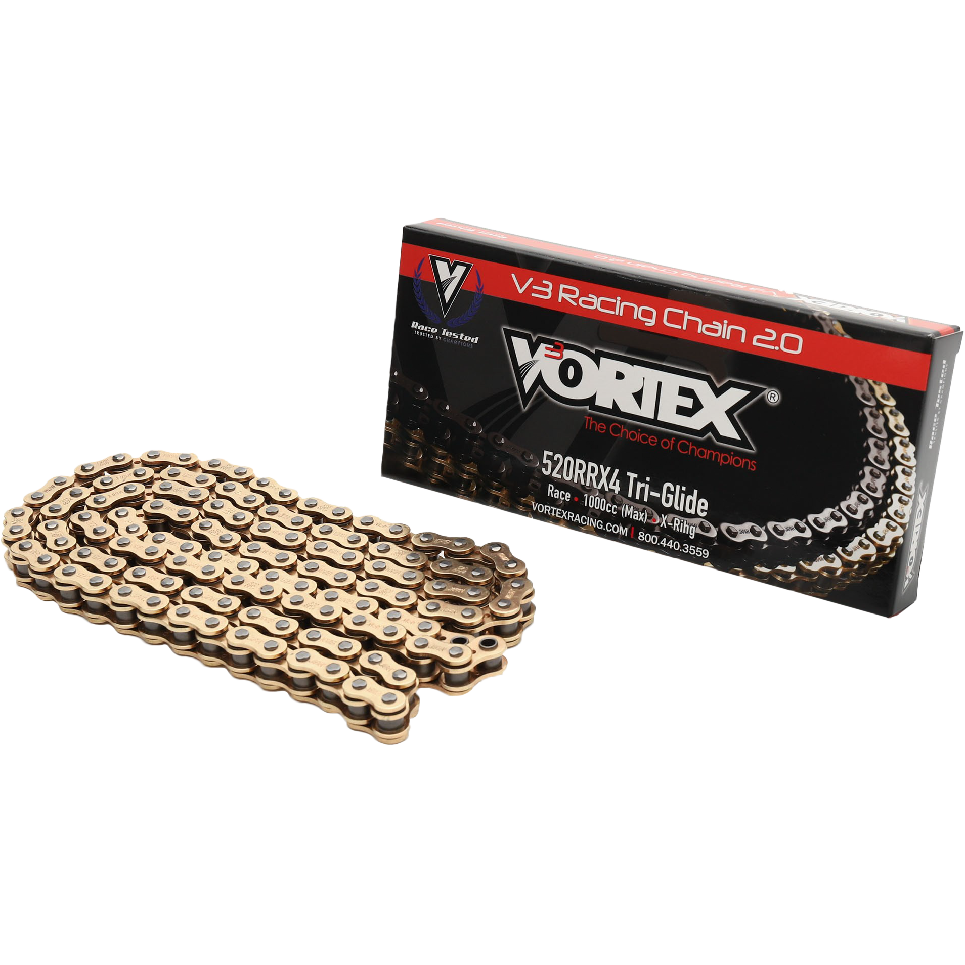 Chain Rx4 X Ring 520 120l Gold