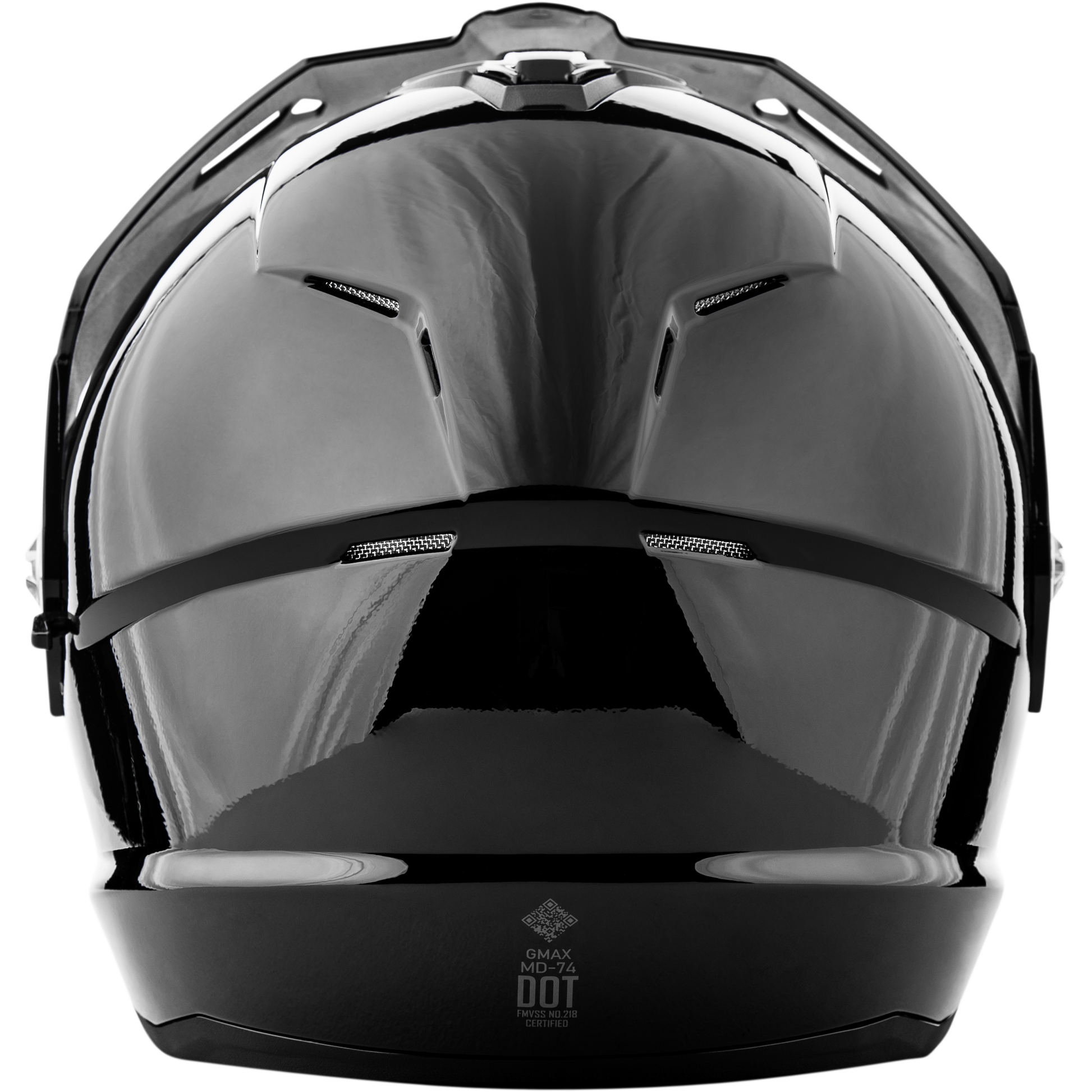 Md 74 Solid Helmets Black Lg