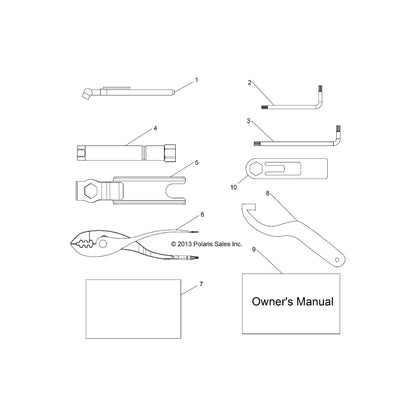 Polaris RZR MAN-OWN, 19 RZR 570 MD, Genuine OEM Part 9929939, Qty 1