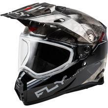 Trekker Cw Conceal Helmet Dual Shld Black/Grey/White 2x