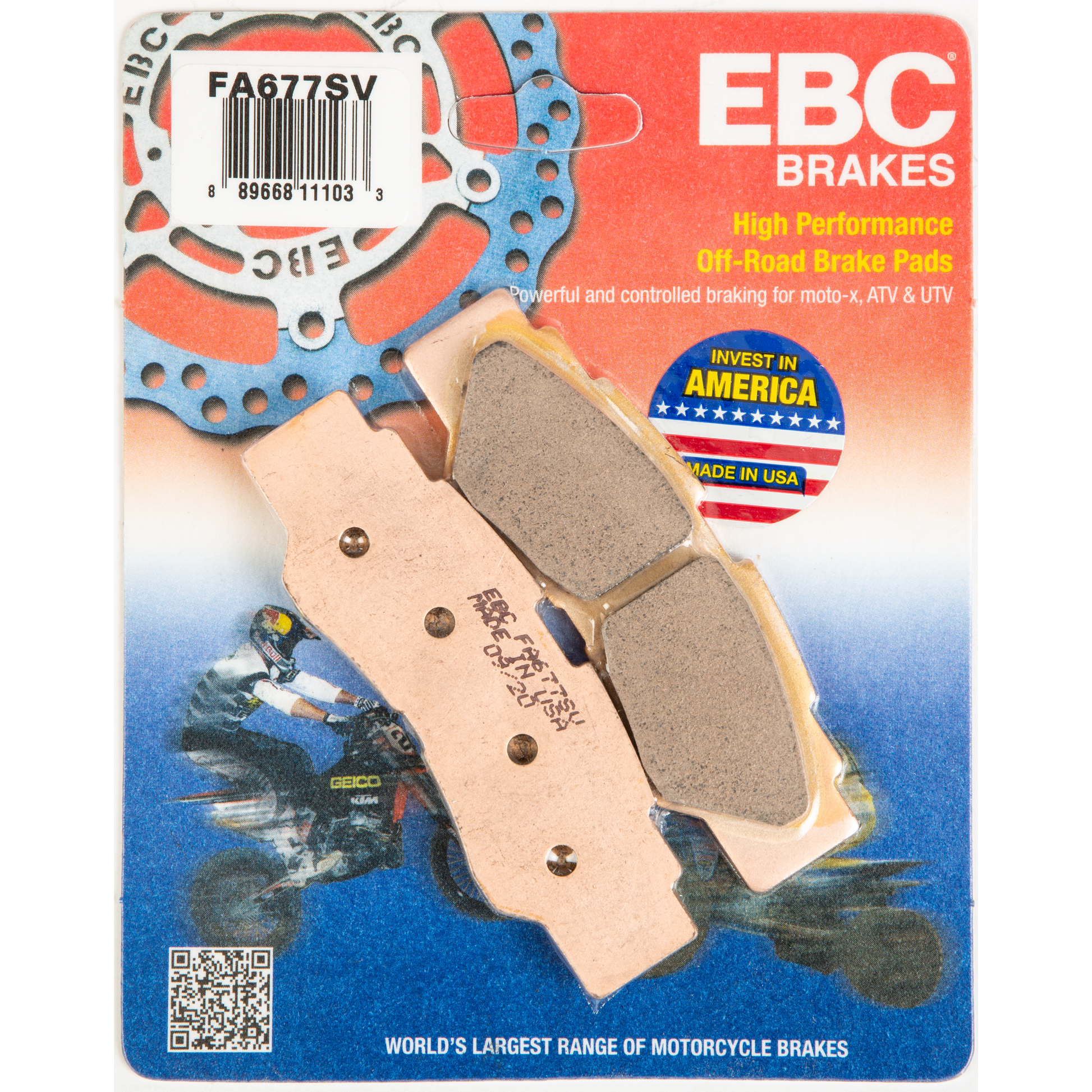 Brake Pads Fa677sv Severe Duty Sv Series