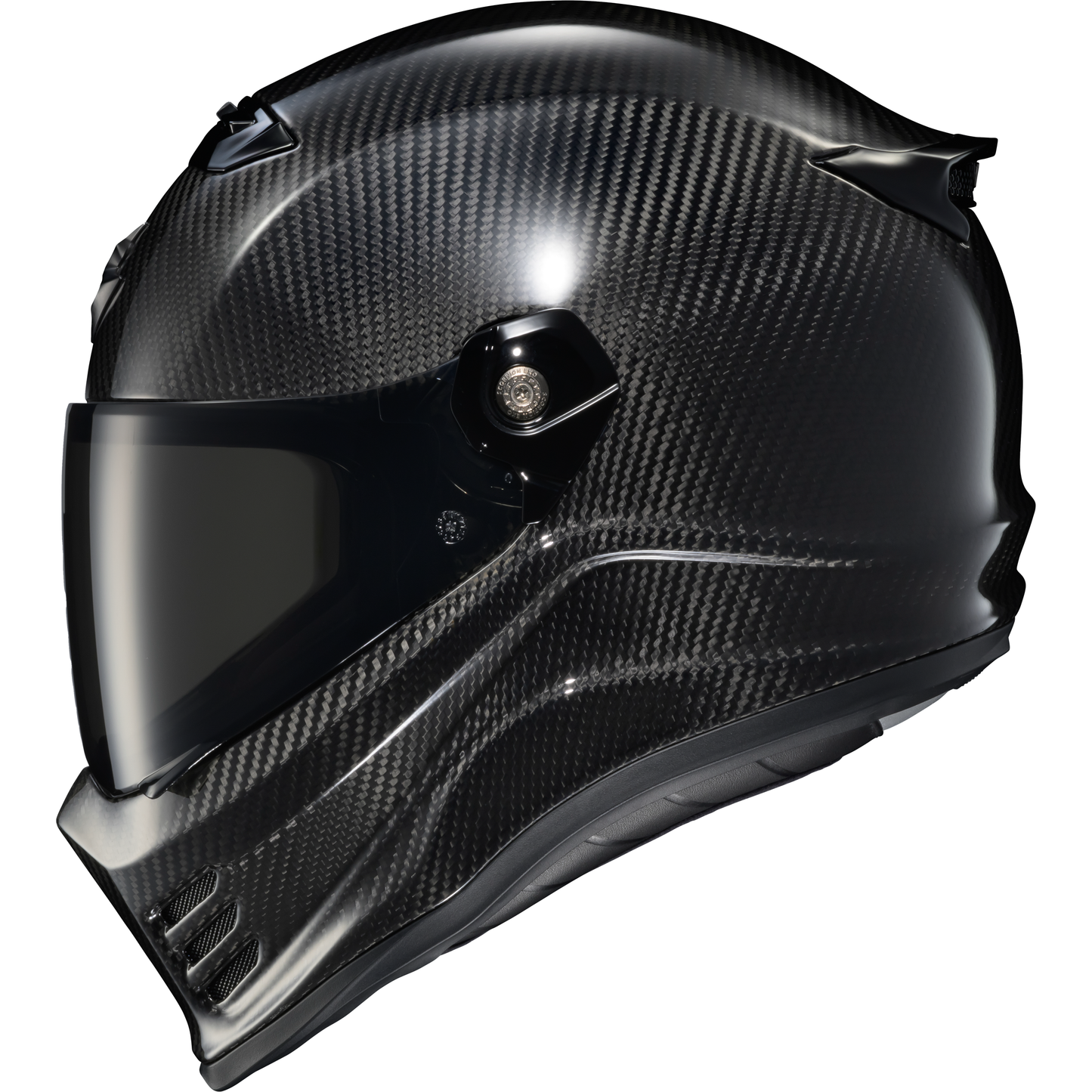 Covert Fx Carbon Full Face Helmet Gloss Black 3x