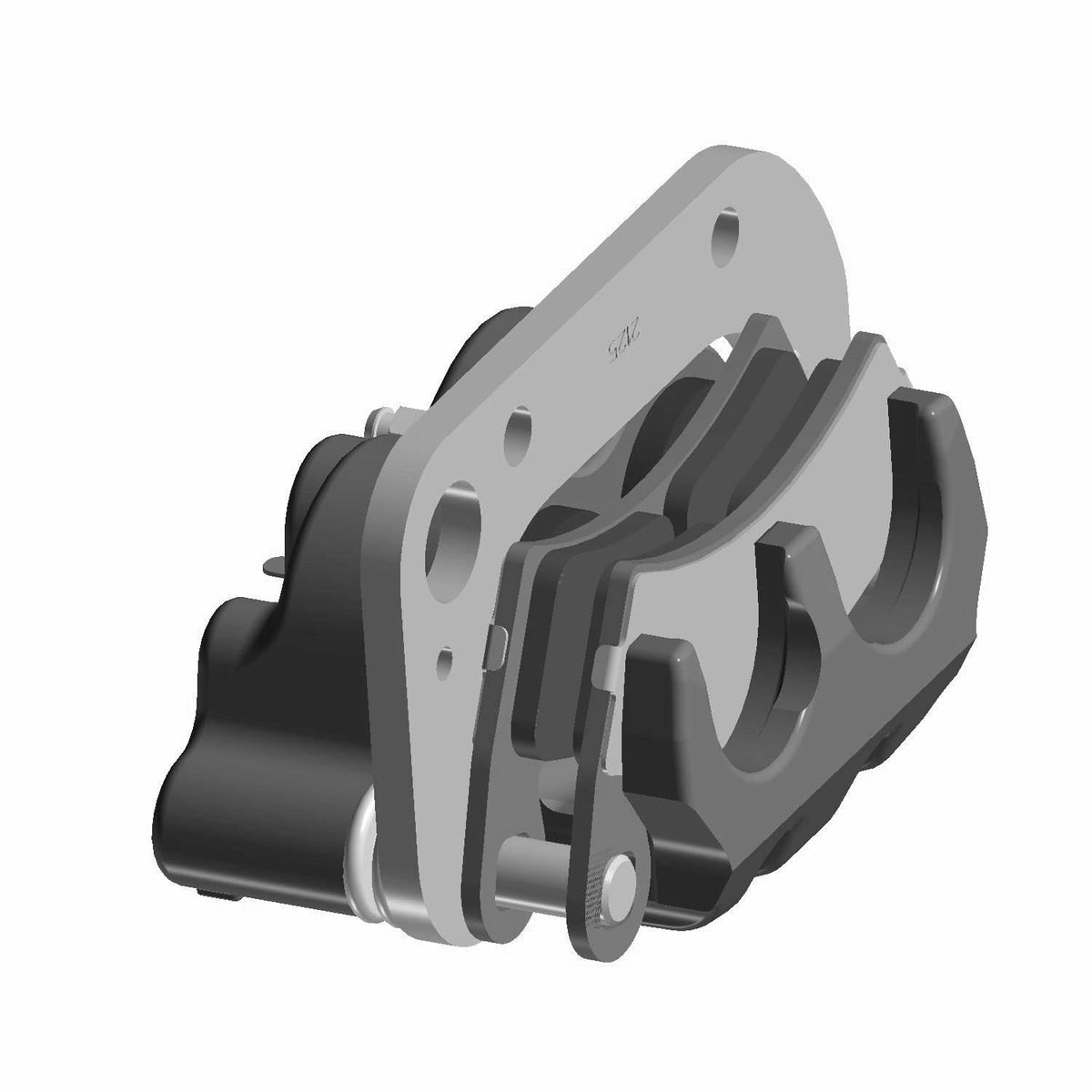 Polaris Ranger Brake Caliper Assembly, Left, 1.375 in, Genuine OEM Part 1912123, Qty 1