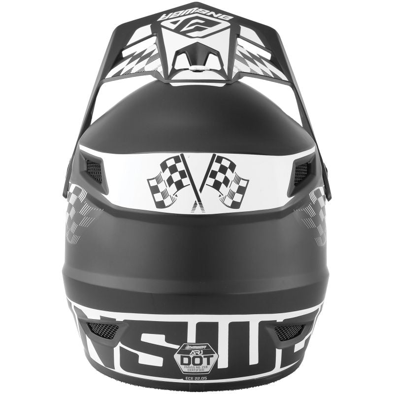 Answer AR1 Sweep Helmet Black/White - Large