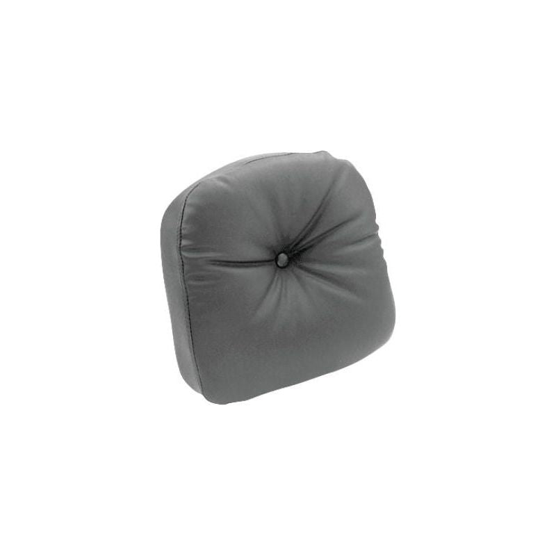 Mustang Harley Medallion Style Sissy Bar Pad Pillow (9.5 inch x 9 inch) - Black